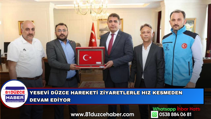 Yesevi Düzce Hareketi Ziyaretlerle Hız Kesmeden Devam Ediyor