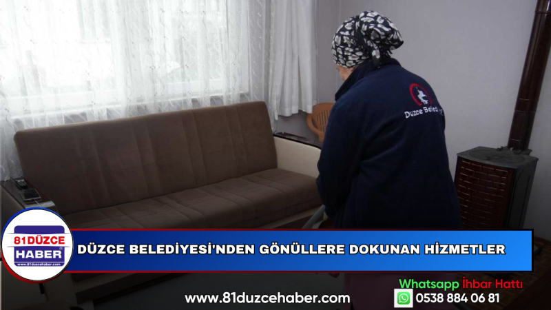 Düzce Belediyesi'nden Gönüllere Dokunan Hizmetler