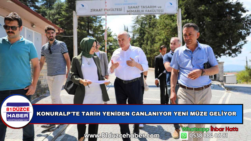 Konuralp'te Tarih Yeniden Canlanıyor Yeni Müze Geliyor