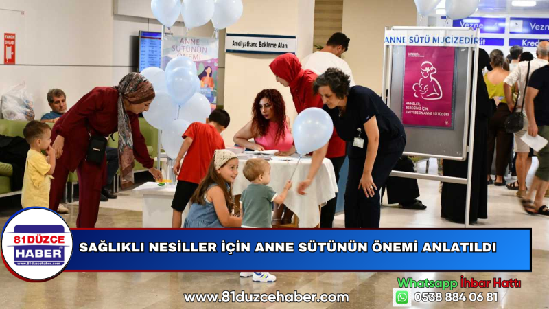 Sağlıklı Nesiller İçin Anne Sütünün Önemi Anlatıldı