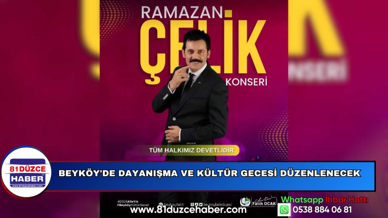 Beyköy'de Dayanışma ve Kültür Gecesi Düzenlenecek