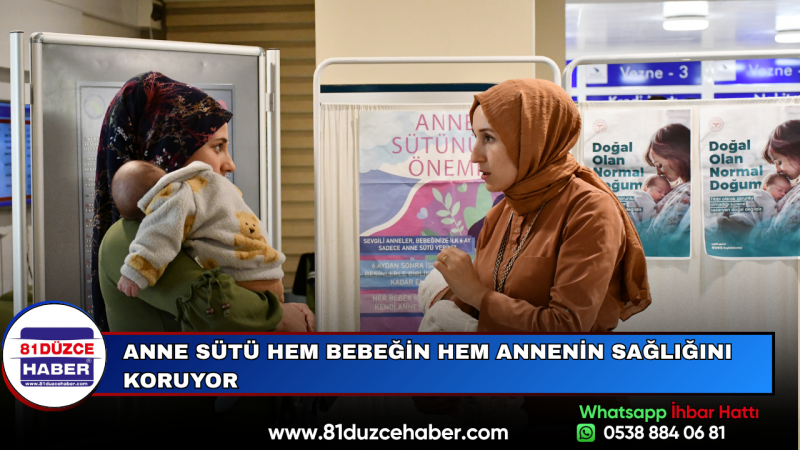 Anne Sütü Hem Bebeğin Hem Annenin Sağlığını Koruyor