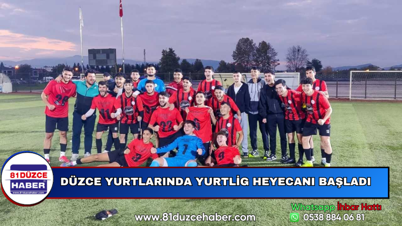 Düzce Yurtlarında Yurtlig Heyecanı Başladı