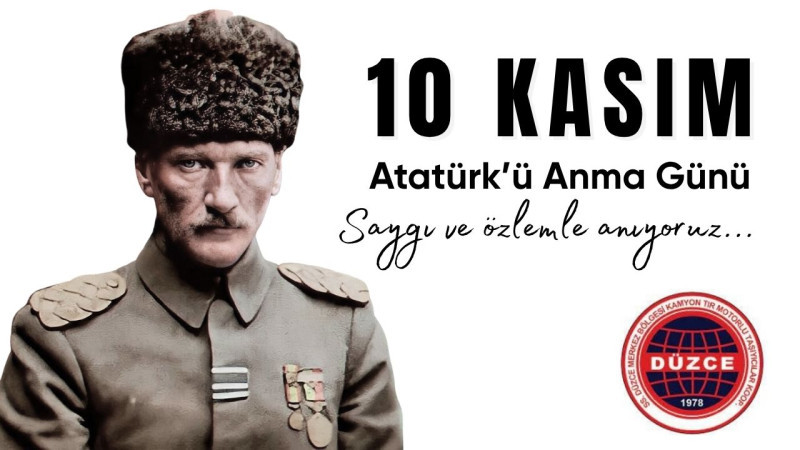 KAMYONCULAR  10 KASIM REKLAM   İLANI