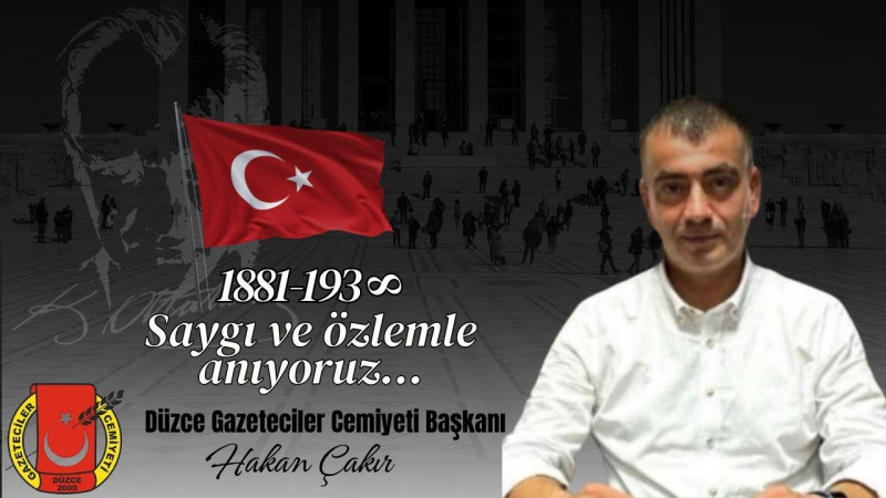 HAKAN ÇAKIR 10 KASIM REKLAM   İLANI