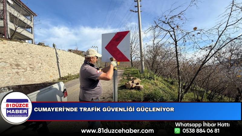 Cumayeri’nde Trafik Güvenliği Güçleniyor