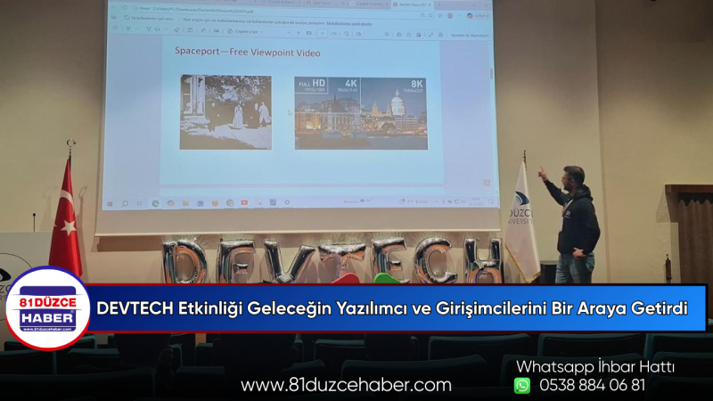 DEVTECH Etkinliği Geleceğin Yazılımcı ve Girişimcilerini Bir Araya Getirdi
