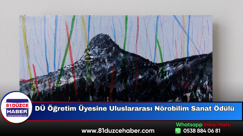 DÜ Öğretim Üyesine Uluslararası Nörobilim Sanat Ödülü