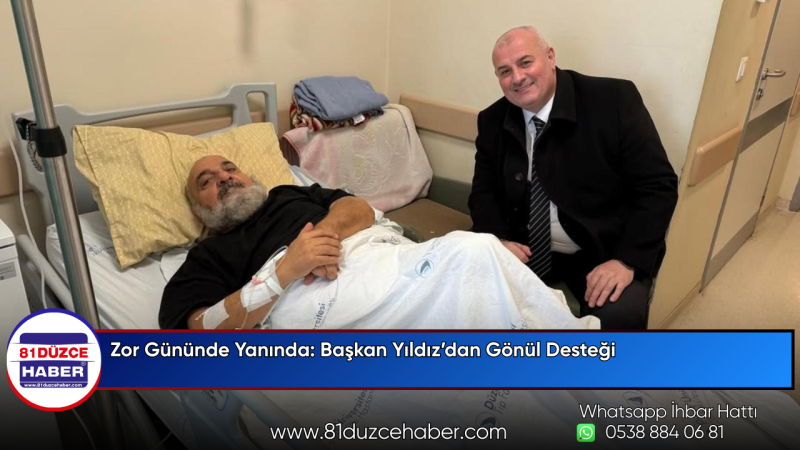 Zor Gününde Yanında: Başkan Yıldız’dan Gönül Desteği