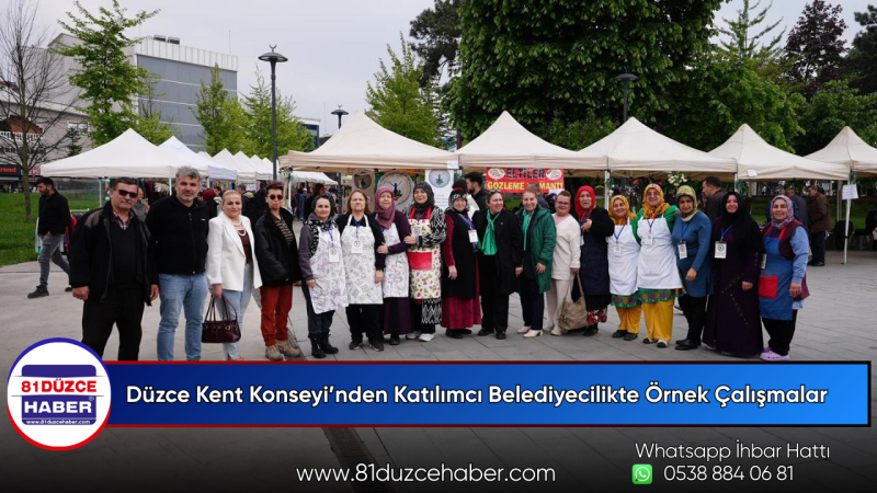 Düzce Kent Konseyi’nden Katılımcı Belediyecilikte Örnek Çalışmalar