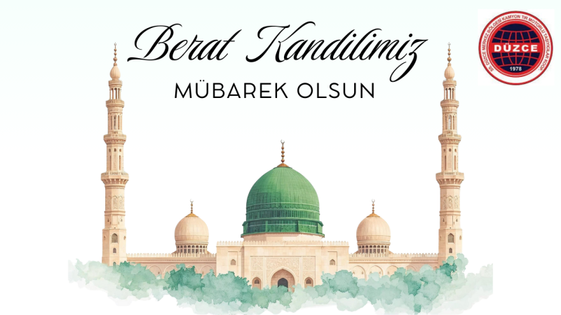 KAMYONCULAR KOOP. BERAT KANDİLİ MESAJI