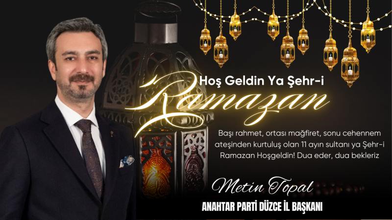 METİN TOPAL HOŞGELDİN REKLAM MESAJI