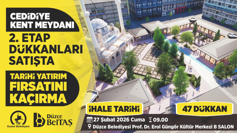 CEDİDİYE KENT MEYDANI