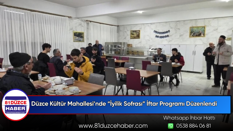 Hafız Hasan Şen Yurdu Öğrencileri Huzurevi Sakinleriyle İftarda Buluştu