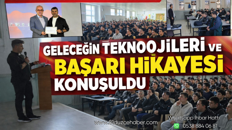 Fatih Mesleki ve Teknik Anadolu Lisesi’nde Geleceğin Teknolojileri ve Başarı Hikayesi Konuşuldu