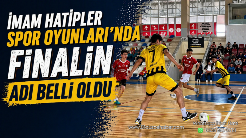 İmam Hatipler Spor Oyunları’nda Finalin Adı Belli Oldu