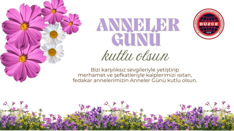 KAMYONCULAR KOOP. ANNELER GÜNÜ REKLAM MESAJI