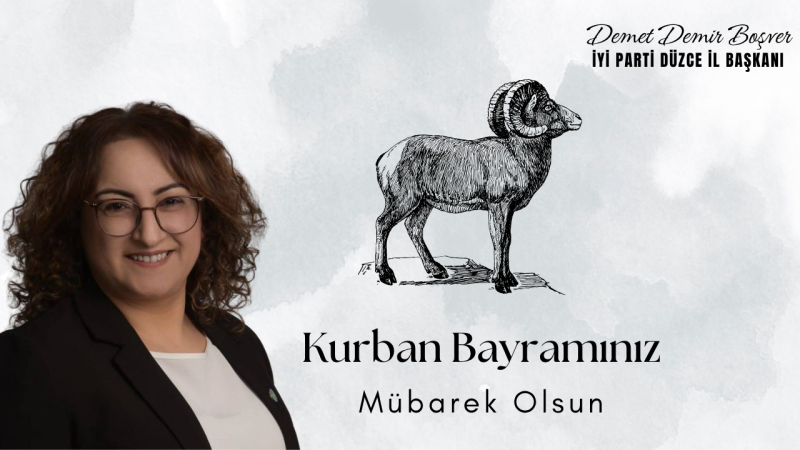 DEMET DEMİR BOŞVER KURBAN BAYRAMI REKLAM MESAJI