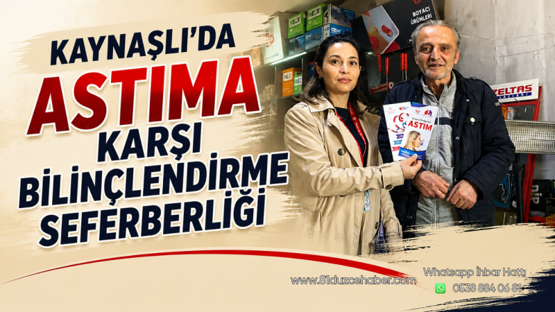Kaynaşlı’da Astıma Karşı Bilinçlendirme Seferberliği