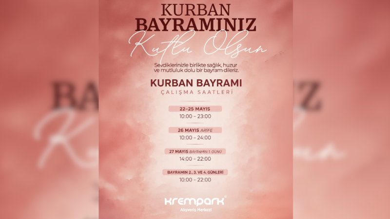 KURBAN BAYRAMI MESAJI