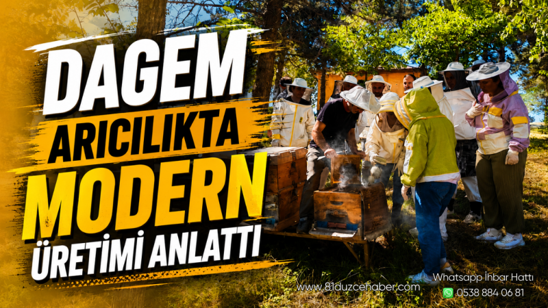 DAGEM Arıcılıkta Modern Üretimi Anlattı