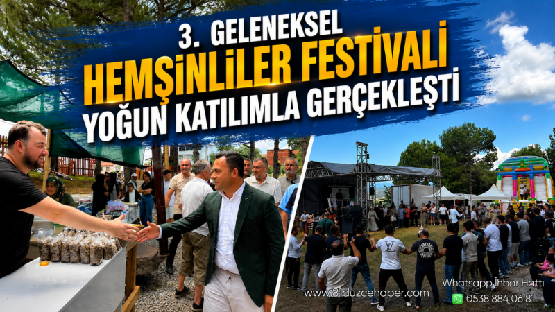 3. Geleneksel Hemşinliler Festivali Yoğun Katılımla Gerçekleşti