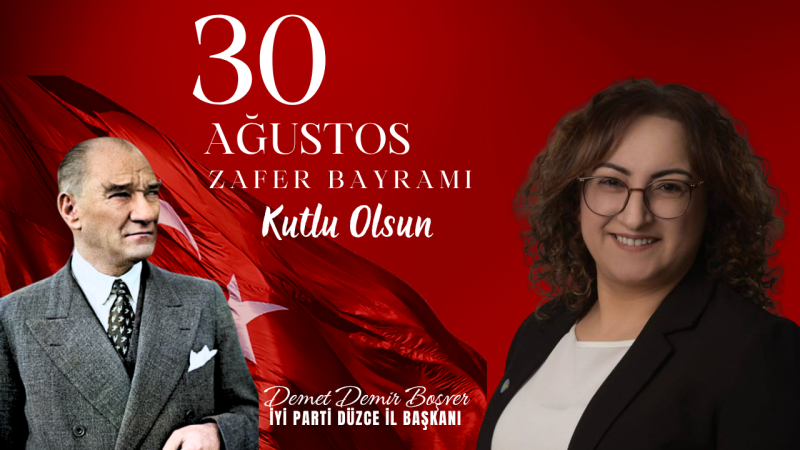 DEMET DEMİR BOŞVER 30 AĞUSTOS İLANI