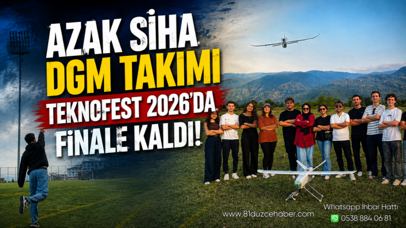 AZAK SİHA DGM Takımı TEKNOFEST 2026’da Finale Kaldı