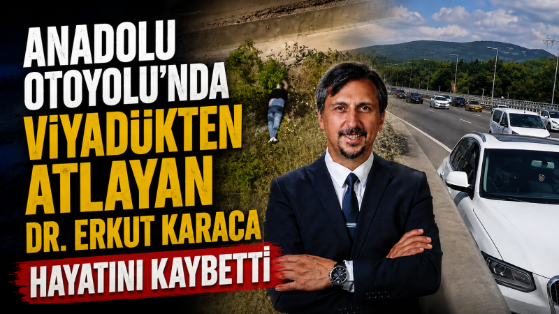 Anadolu Otoyolu’nda Viyadükten Atlayan Sürücü Hayatını Kaybetti