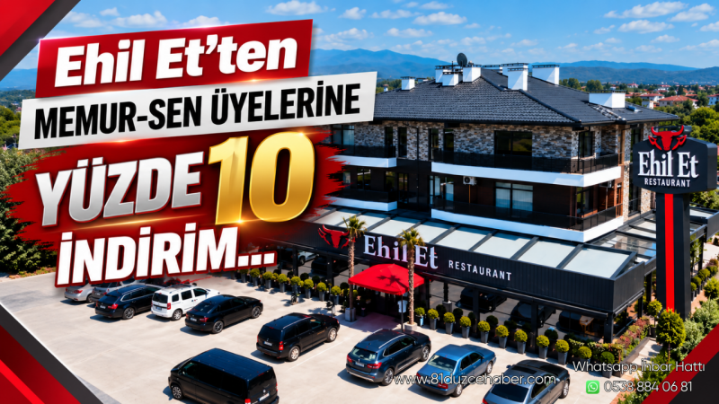 Ehil Et’ten Memur-Sen Üyelerine Yüzde 10 İndirim
