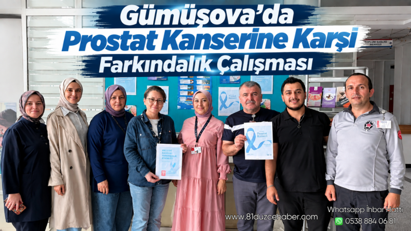 Gümüşova’da Prostat Kanserine Karşı Farkındalık Çalışması