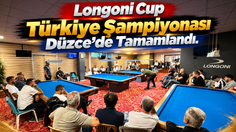Longoni Cup Türkiye Şampiyonası Düzce’de Tamamlandı