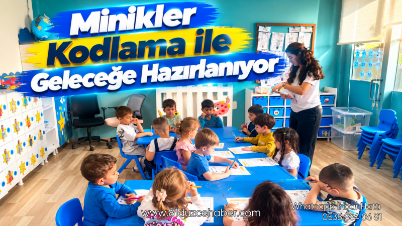 Minikler Kodlama ile Geleceğe Hazırlanıyor