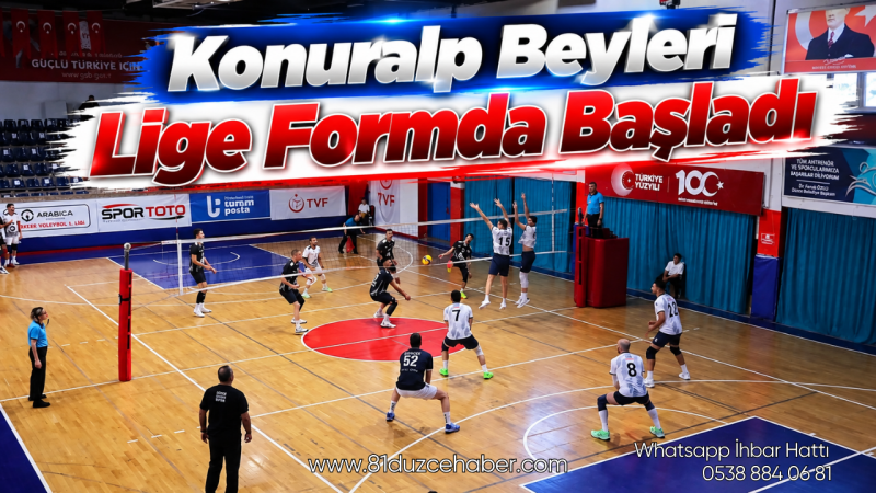 Konuralp Beyleri Lige Formda Başladı